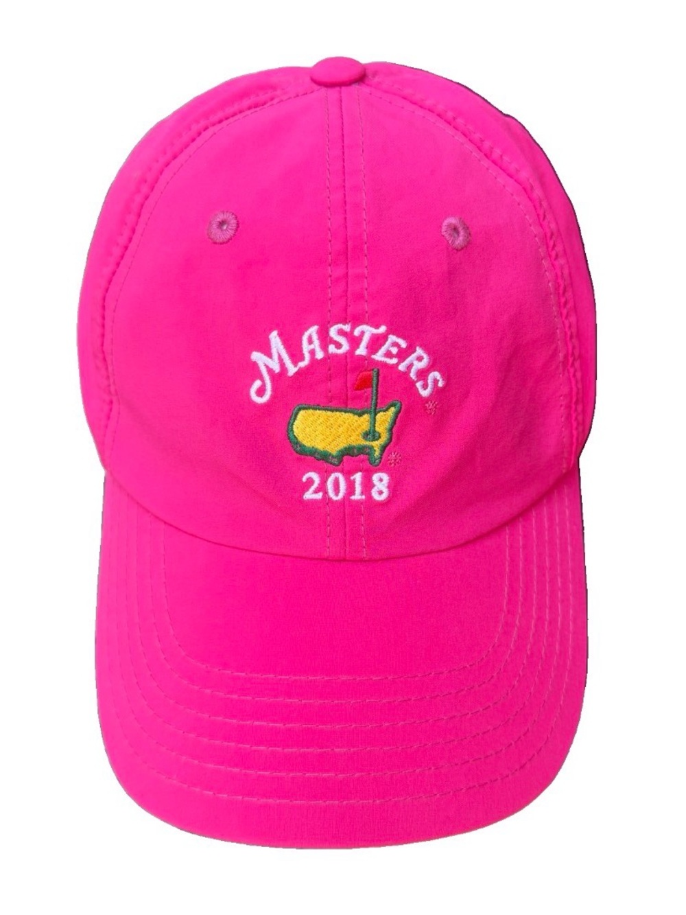 Masters Hat Cap Women Pink Golf Augusta American Needle Embroidered Adjustable